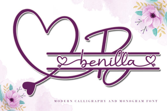 Benilla: A Sweet Script Font for Creative Campaigns