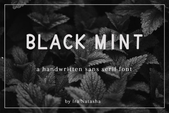 Black Mint Font for Professional Branding