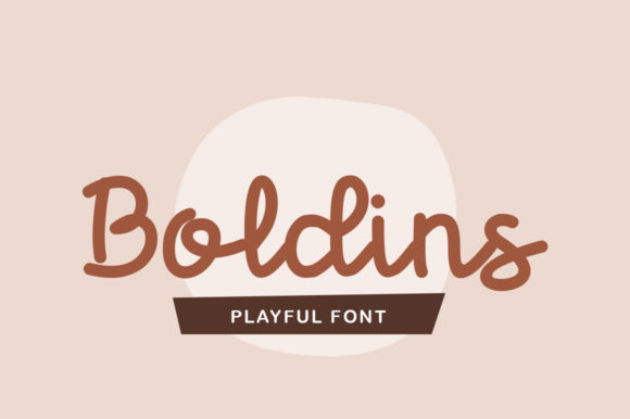 Boldins Font: A Joyful Handwritten Type