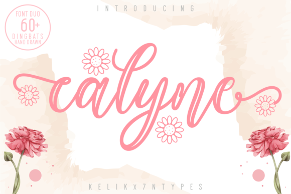 Calyne Font: Elegant Script for Creative Projects