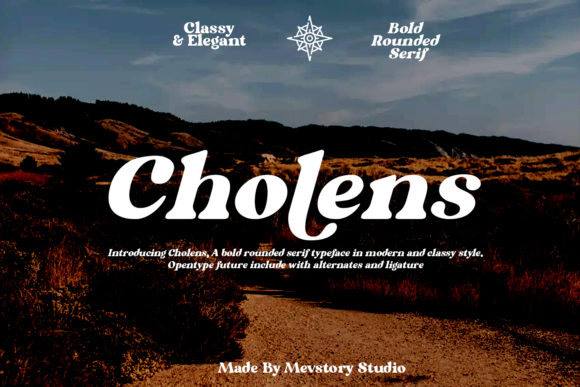 Cholens: A Serif Font for Clear Campaigns