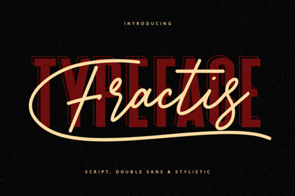 Fractis: A Bold Font for Business
