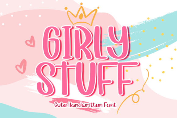 Girly Stuff Font for Creative Makers