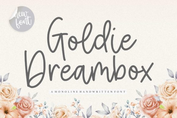 Goldie Dreambox Font for Business Branding