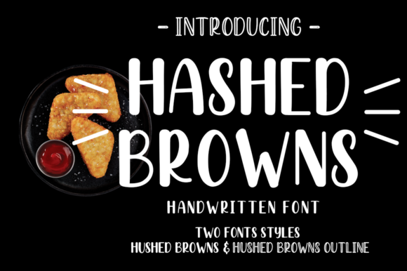 Hashed Browns Font for Creative Branding