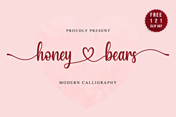 Honey Bears Font for Creative Makers