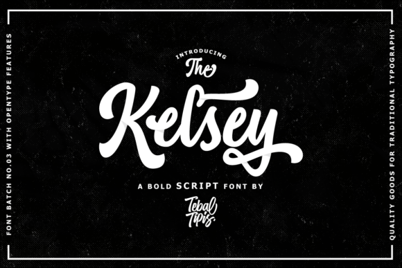 Kelsey: A Flowing Handwritten Font