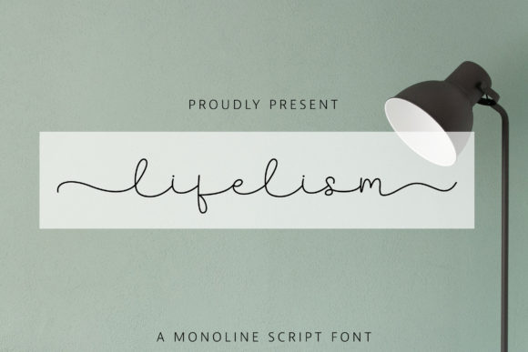 Lifelism Font for Creative Makers