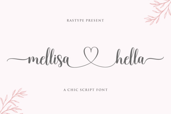 Mellisa Hella Font for Creative Projects