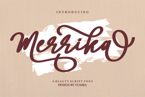 Merrika Handwritten Font