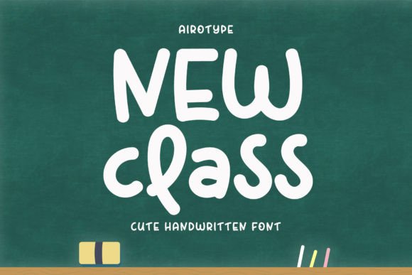 New Class Font for Creative Projects