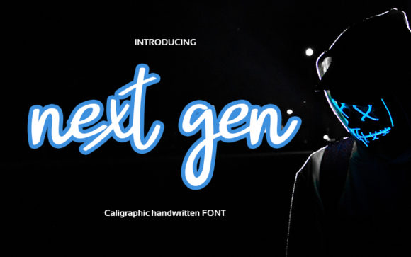 Next Gen Font: Elegant Handwriting for Designers