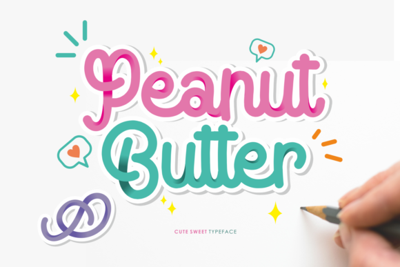 Peanut Butter Font for Creative Campaigns
