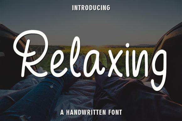 Relaxing Font for Web Design