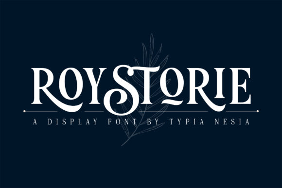 Roystorie: A Bold Serif Font for Business