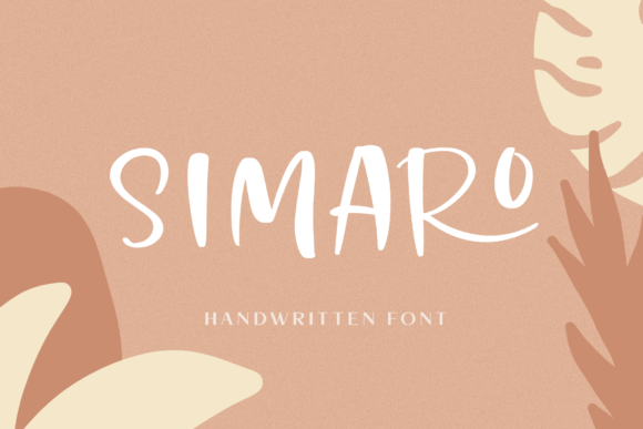 Simaro: A Handwritten Font for Polished Branding