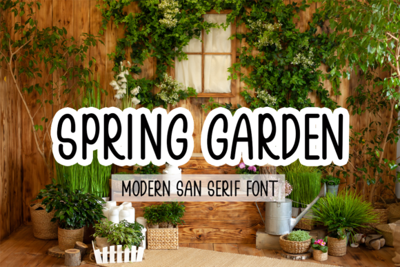 Spring Garden Font for Web Design