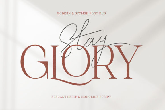 Stay Glory Font for Elegant Design