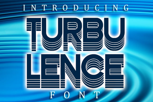 Turbulence Font: Free Download