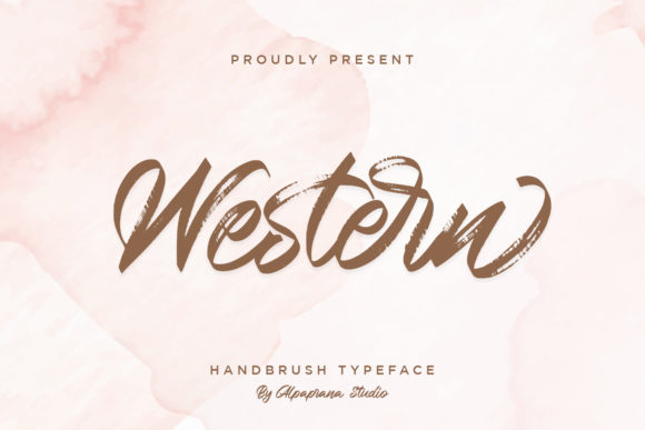 Western Font: Elegant Script for Digital Design