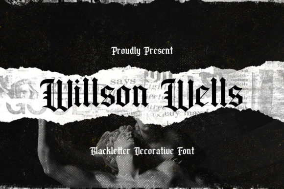 Wilson Wells Font for Editorial Design